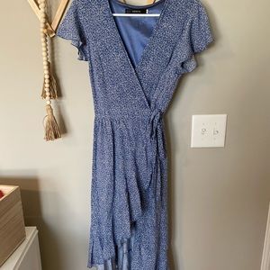Blue zest a dress